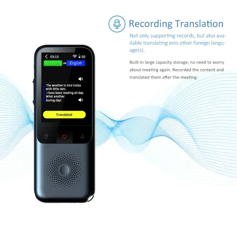 HONGTOP T11 Portable Voice Translator